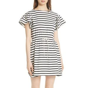 Kate Spade Stripe Drop Shoulder Dress
